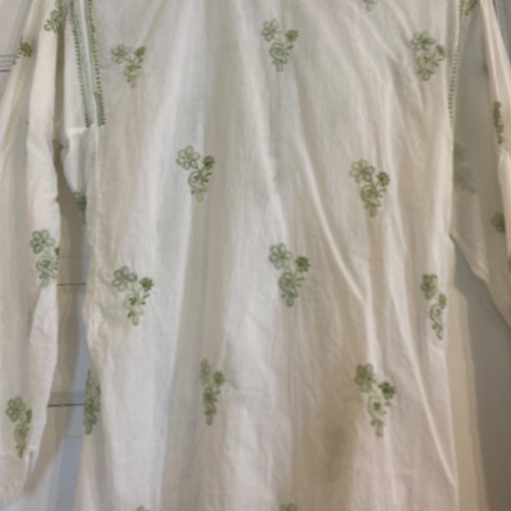 Hand Embroidered Indian Tunic Size L - Picture 5 of 5